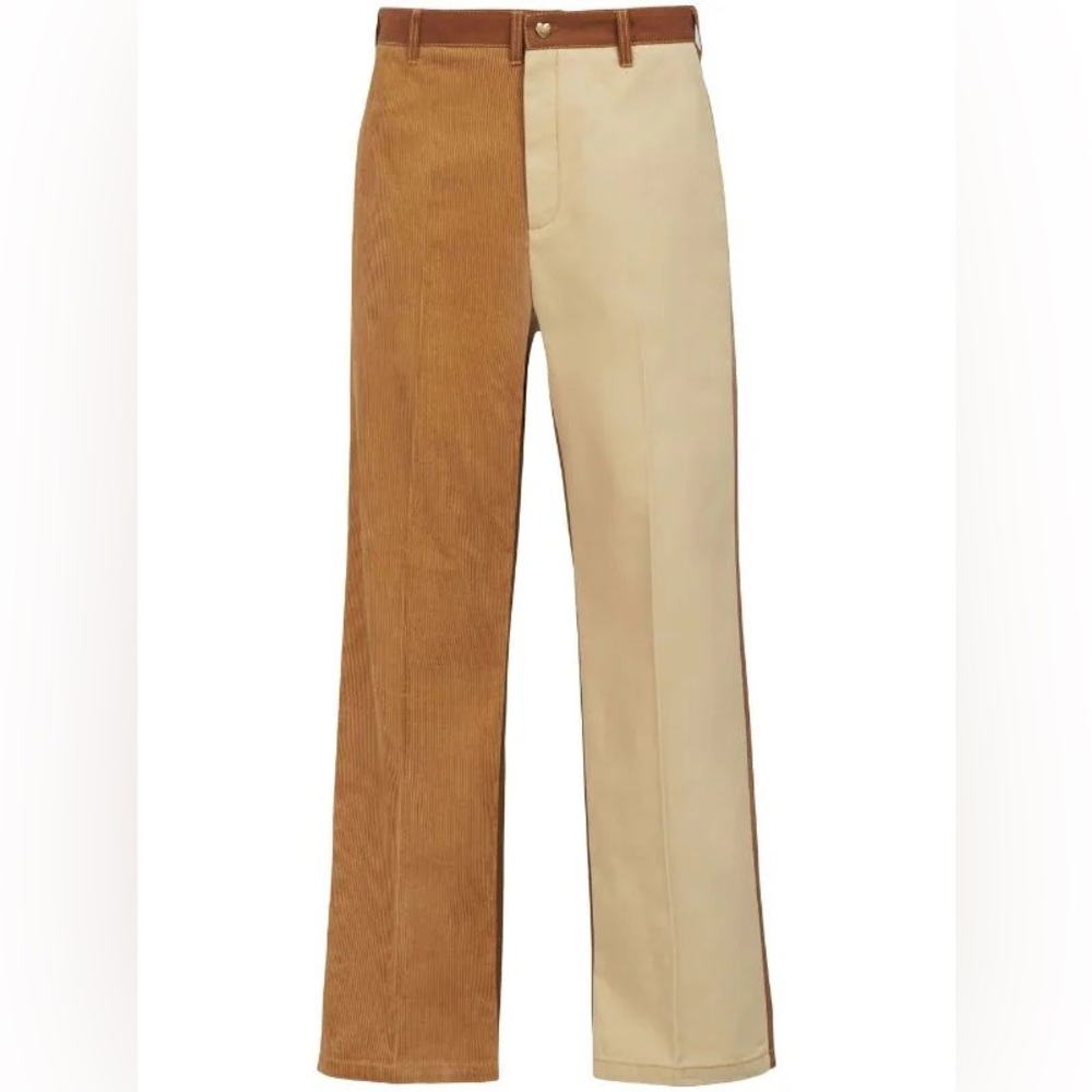 Marni x Carhartt Color block paneled trousers